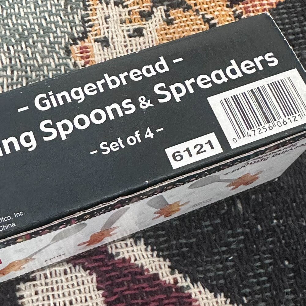 Gingerbread serving spoons & spreaders - Picture 2 of 5